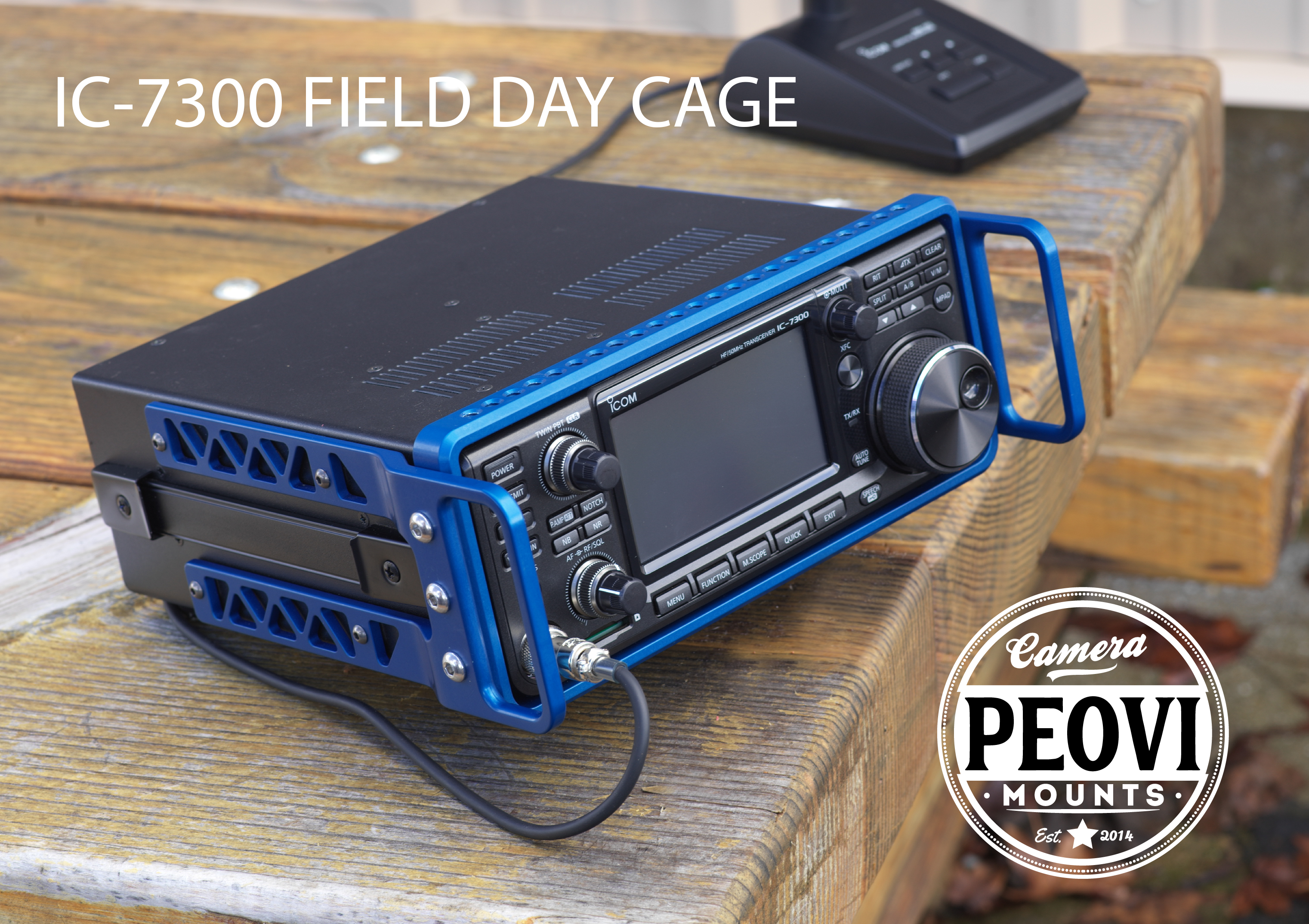 IC-7300 Field Cage
