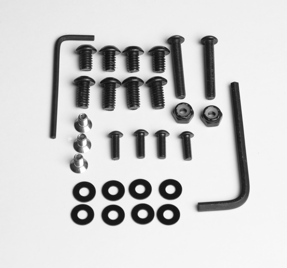 HARDWARE KIT SPARE / REPLACEMENT BLACK STAINLESS FOR CARRY CAGE